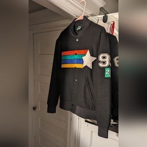 LRG Lifted Research Group Letterman Jacket.